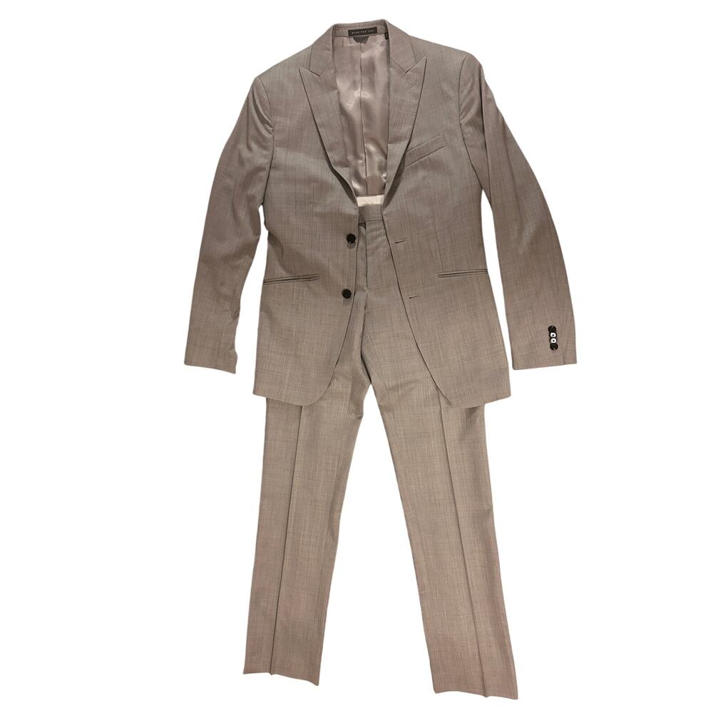 Indochino Men's Light Gray Wool 2-Piece Custom Suit